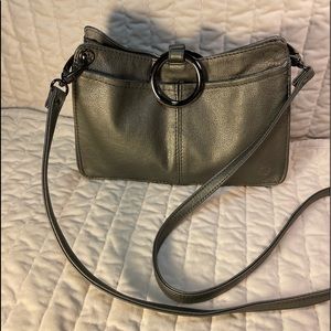 Pouchee Pewter Deluxe Crossbody Bag